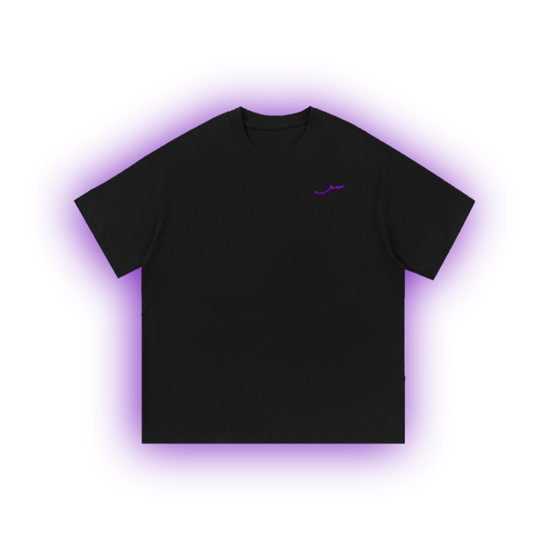 Oversized Obsidian Night Tee